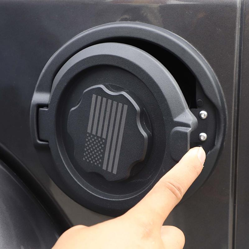 Крышка топливного бака для двери, украшение, подходит для Jeep Wrangler JL JLU 2018 2019 2020 2021 2022 2023 автомобильные аксессуары