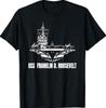 Aircraft Carrier USS Franklin D. Roosevelt Veterans Day Dad T-Shirt1
