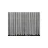 Slub Striped Pattern Tulle Curtain 1/2 Pile