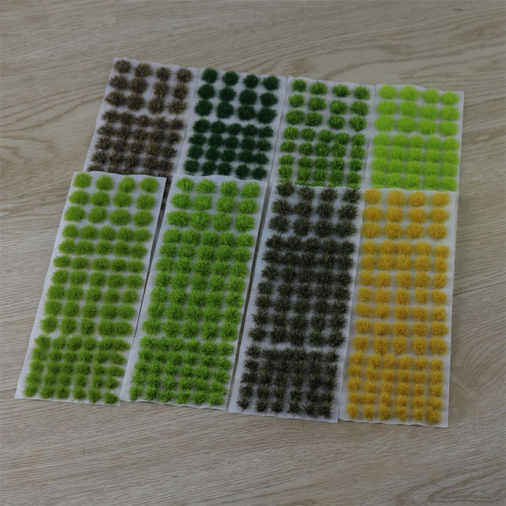 Plant Scene Model Grass Tufts Artificial Plant Cluster Simulation Wargame Scenery Sand Table Layout