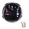 2in Fuel Level Gauge Intelligent Alarm IP67 Waterproof Marine Auto Instrument 316 Stainless