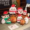 Игрушка Рождественский Плюшевый Дед Мороз Снеговик Олень Кукла Чучело Животное Декор Рождество