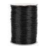 160m Wax Line DIY Environmentally Friendly Hand Woven Rope Necklace Cotton Thread 1mm(Black )