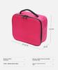 Professional Portable Waterproof Cosmetic Bag with Multi-functional Storage and Partition for Makeup and Eyelash Tools