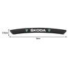 DPO3  Car Wheel Rim Badge Creative Decoration Decals Styling Auto Aluminum Trim Sticker for Skoda fabia octavia Rapid kodiaq superb A5