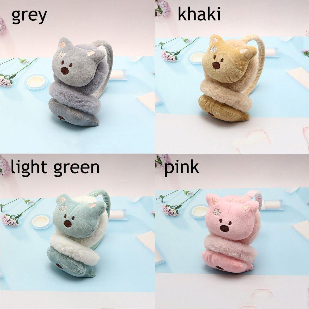 Чехол для ушей, защита от холода для маленьких детей, защита ушей, зимние плюшевые наушники, теплые наушники