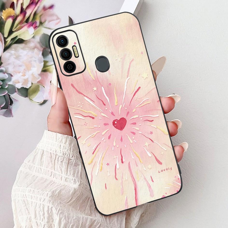 Для Tecno Spark 7 Чехол KF6 KF6j KF6i Обложка Милый Модный Кот Цветок Мягкий Силиконовый Защитник Для Tecno Spark 7P 7T Spark7 Pro Capa