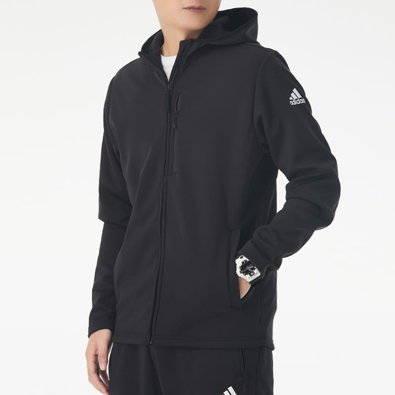 adidas Спортивная куртка мужская черная GV3515