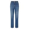 Hugo Boss Womens/Ladies Leather Patch Cropped Straight Jeans