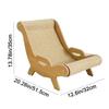 Wear-Resistant Pet Rocking Chair Elevated Cat Sofa Bed Cat Scratcher Cat Hammock Bed  for Cats/Dogs