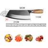 Kitchen Knife Damascus Laser Pattern High Carbon Cleaver Chef Knife Slicing Japanese Ultra Sharp Meat Butcher Cooking Knives