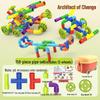 Large Early Education DIY Water Pipe Building Blocks for Kids