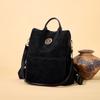 Schoolbag manufacturer source new Korean version women's backpack suede large capacity backpack multi-functional shoulder bag dual-purpose