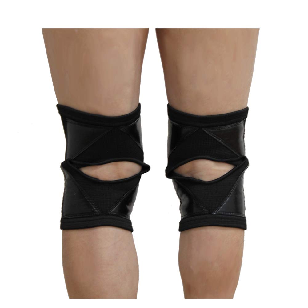 Mighty Grip Knee Sleeves for Pole Knee Supporters Non-Slip Dancing, Pads, Protectors, (Size L)