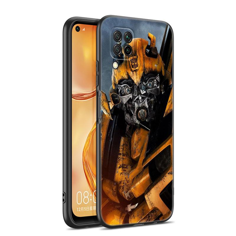 Трансформеры Шмель Черный чехол для телефона Huawei P10 P20 P30 P40 Lite P50 P60 Art P50E P Smart Z 2018 2020 2021 Pro 2019