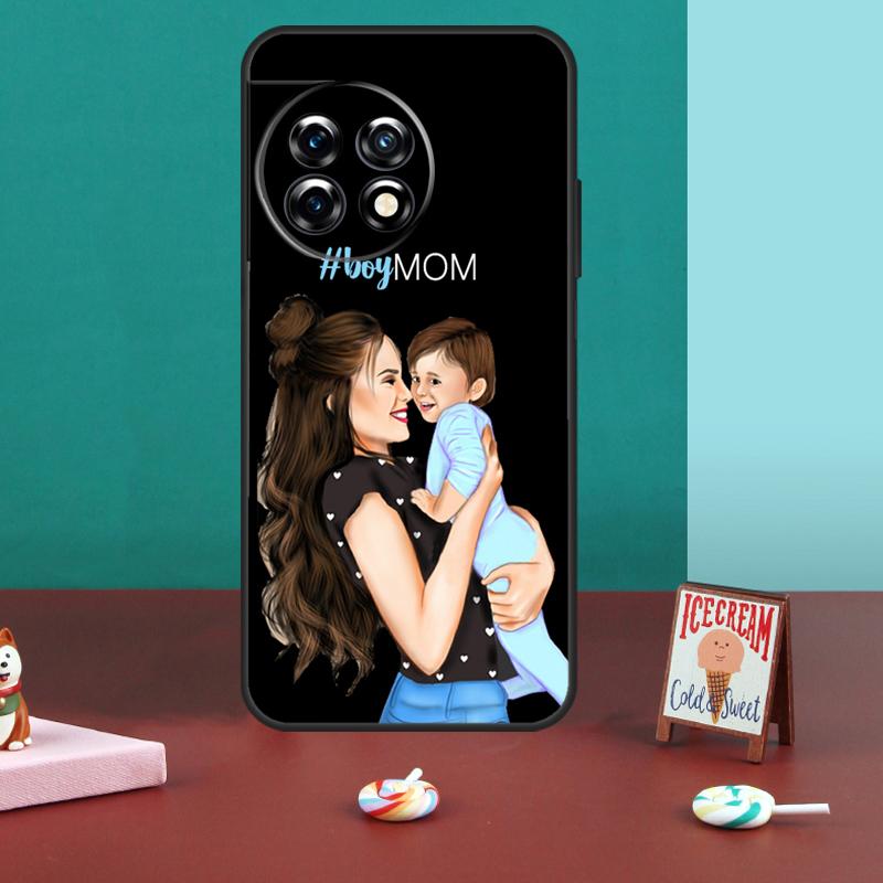 Чехол Super Dad Mom Baby Girl Twin для OnePlus 11 8 9 10 Pro 8T 9R 9RT 10T OnePlus Nord 2 2T CE 3 Lite N30 N20 N10