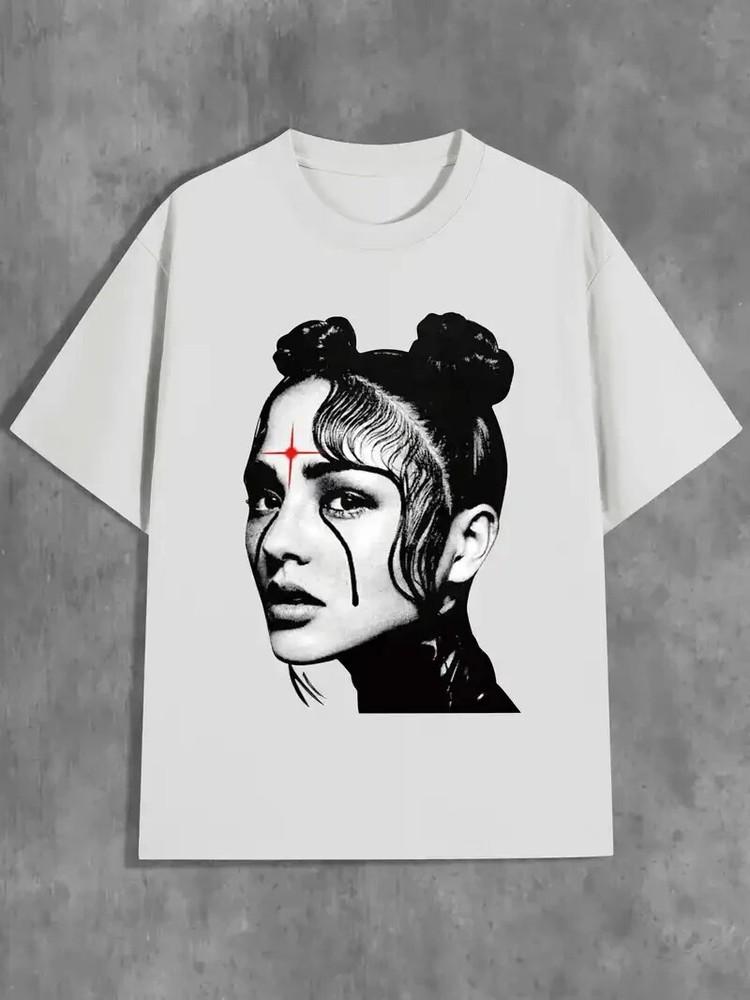 Spititual Girl Inspired Cool Girl Heart Print T-Shirt All Size S-4XL Unisex T-Shirt