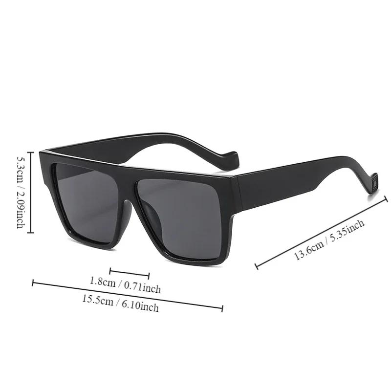 Новые квадратные солнцезащитные очки Мужские Женские Дизайнерские Винтажные Солнцезащитные очки Женские Мужские Модные Оттенки Зеркальные Для улицы