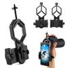 Outdoor Universal Black Portable Rifle Scope Mount Telescope Bracket Photography Holder Telescope Phone Holder