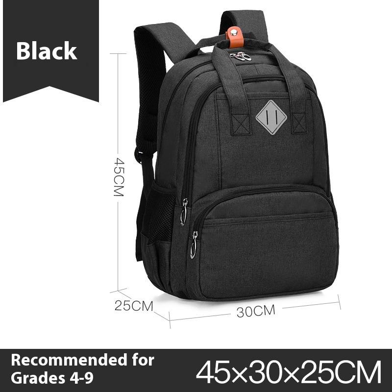 Tooxika Новый стиль Повседневный школьный рюкзак для учеников начальной школы Рюкзак для учеников средней школы Большая вместимость