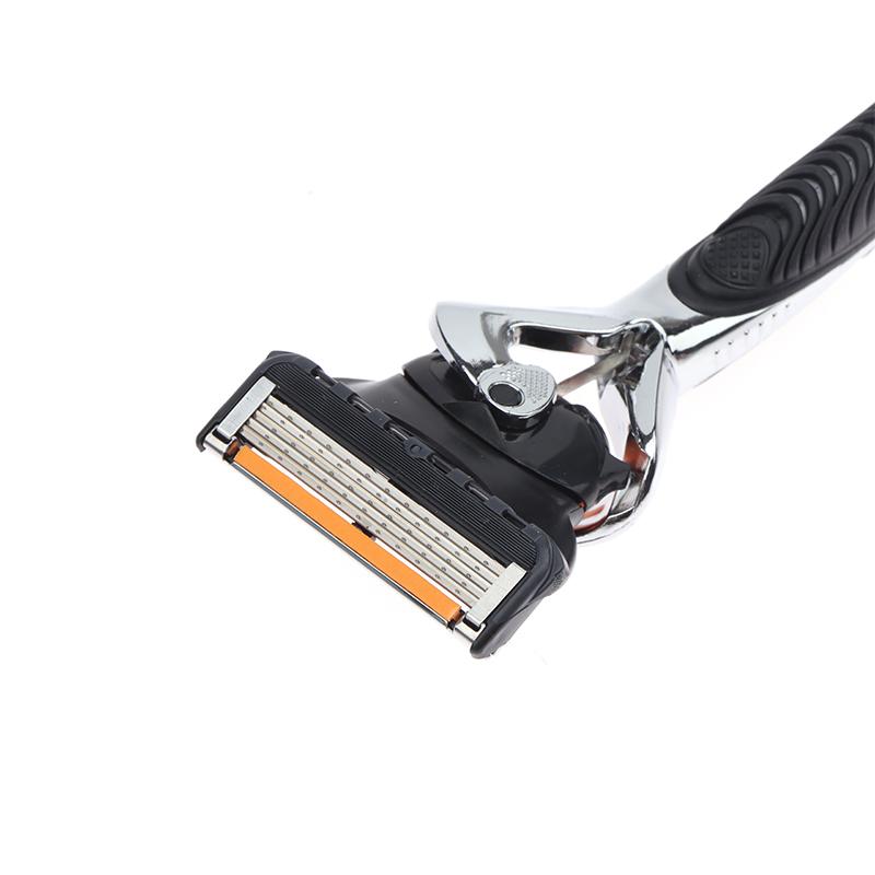 5-слойные сменные лезвия для бритвы Ручная бритва для влажного бритья Безопасная бритва Защита кожи Классический держатель для бритвенных ножей