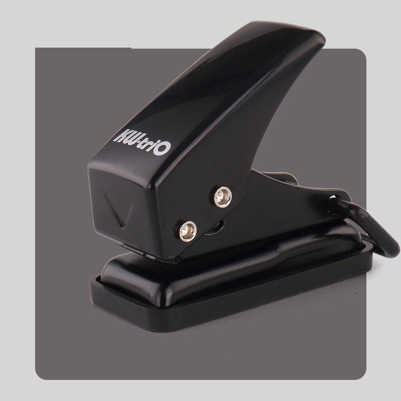 Cute Mini Single Hole Shape Punch For Planner Disc Ring DIY Paper Cutter Puncher Craft Machine Offices Stationery