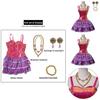 Barbie Life In The Dreamhouse Barbie Cosplay Costume With Satin And Cotton Fabric For Anime Fans