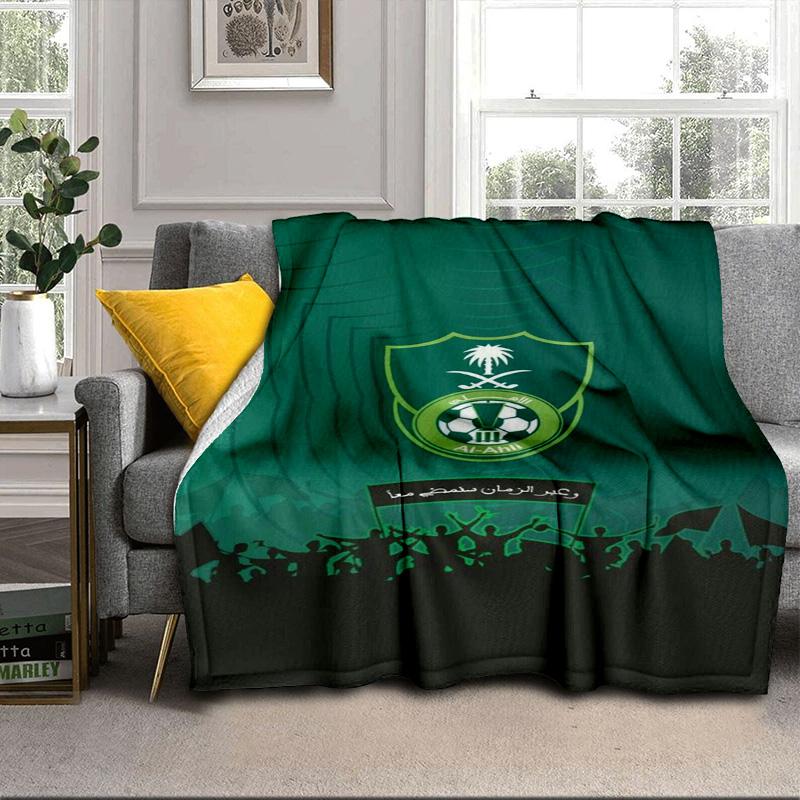 AS Saint-étienne Portable Blanket/Soft Blanket Bedding Blanket Suitable for Travel Camping Living Rooms Offices Sofas Fan Gifts