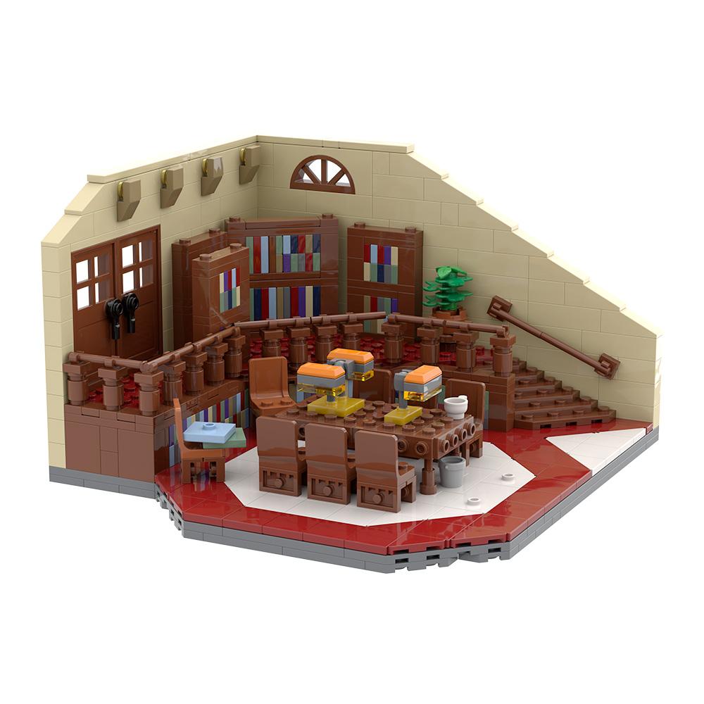 Gobricks MOC-99148 Баффи — истребительница вампиров: Школа Саннидейл Библиотека Строительные Блоки Кирпичики Игрушки Подарок
