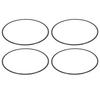 4Pcs Wheel Rim Protector Strip Scratch Resistant Stylish Look Adhesive Installation Wheel Hub Rim