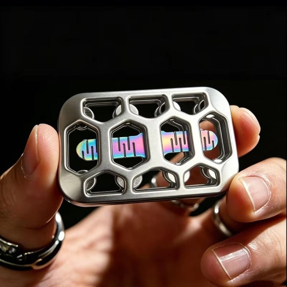 Metal Fidget Slider Toy Magnetic Fidget Toy Fingertip Toy Fidget Spinner Office Desk