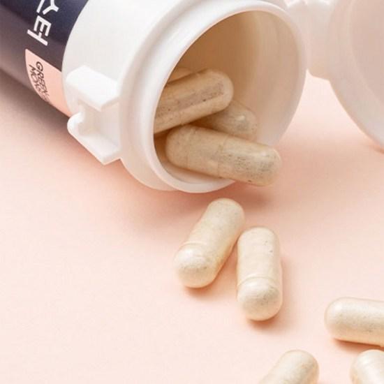 Green Monster Vaginal Lactobacillus Inner Blossom CFU 3 Billion Vegan Capsule 5.1g, 30 Tablets, 1 unit,Korean Health Food