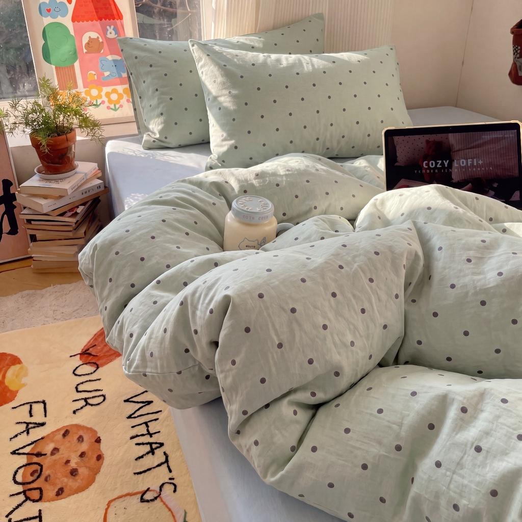 Class A, Pure Cotton, Cotton Quilt Cover, Bed Sheet, Bed Hat, Student Dormitory 3