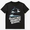 Унисекс Футболка в Стиле Косатки Sass Ocean Diva Killer Whale