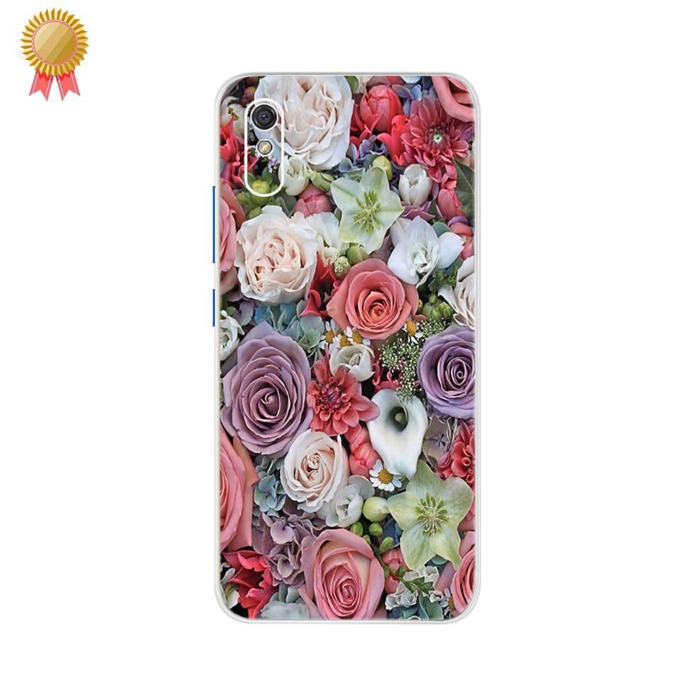 For Cover Xiaomi Redmi 9A Case Capas Phone Case Cartoon Bumper Back Shockproof Soft TPU For Redmi 9A REDMI9A A9 9 A 6.53' Fundas
