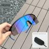 Color-Changing Outdoor Glasses, Sports Cycling Goggles, Mountaineering and Hiking Windproof and Uv-Resistant Day and Night Sunglasses
