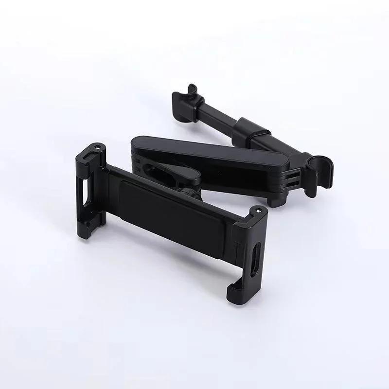 Автомобильный держатель для планшета на подголовник заднего сиденья, универсальный вращающийся на 360°, регулируемый, выдвижной, складной держатель для телефона в машину