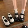 Модные повседневные туфли-лодочки в студенческом стиле с бантом, женские весенне-летние новые туфли Мэри Джейн на толстой подошве