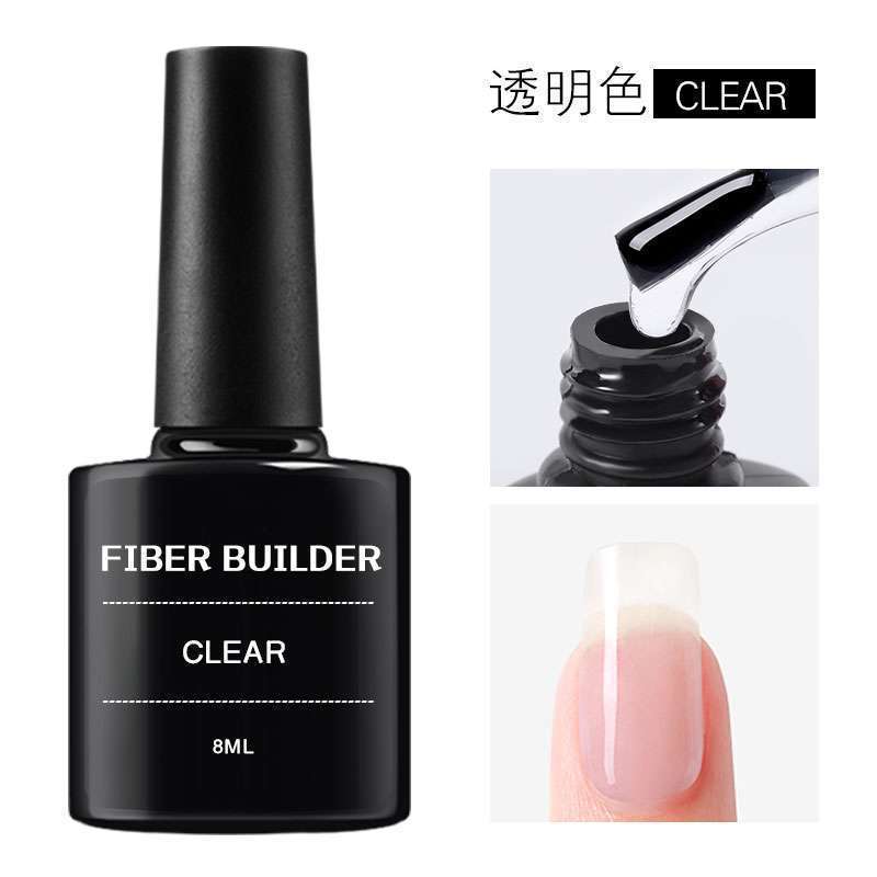 Nail Art Qingling Quick Extension Liquid Gel безболезненный и долговечный съемный прозрачный гель для фототерапии