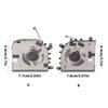 Вентилятор CPU GPU для ноутбуков Охлаждающий вентилятор DC12V 4Pin 4 провода Охладители для 16s IMH9 9 16IMH9 L+R ORG Часть для ноутбуков