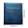 Large Capacity Coin Collection Album 480 Pocket Coin Collecting Album Leather Coin Collection Book for Collector
