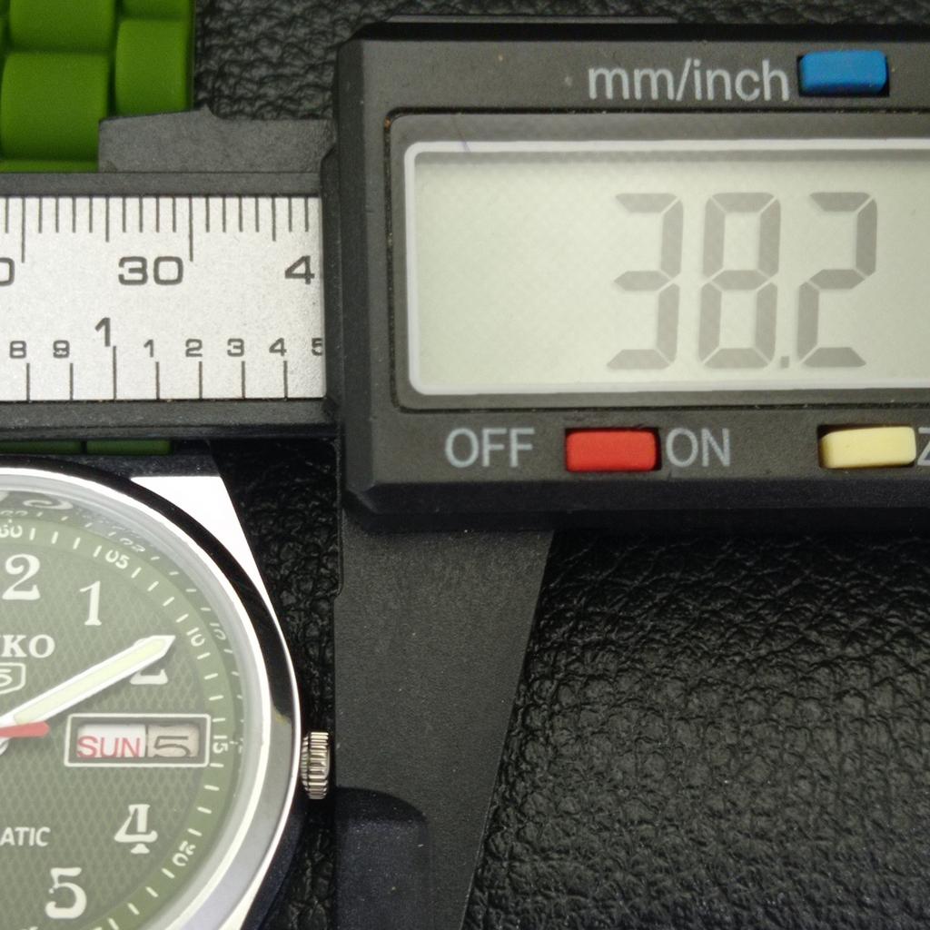 ВИНТАЖНЫЕ АВТОМАТИЧЕСКИЕ ЧАСЫ SEIKO 5, ЯПОНИЯ, МУЖСКИЕ, ЗЕЛЕНЫЙ ЦИФЕРБЛАТ, a435125-2