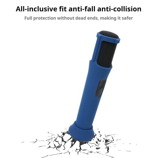 Защитный чехол для беспроводного микрофона, силиконовый чехол, идеальная посадка, простая установка, защитные чехлы для микрофона, чехол для JBL PartyBox