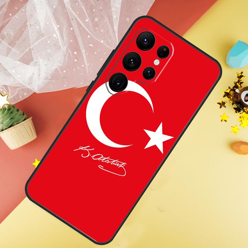 Чехол для телефона Мустафы Кемаля Ататюрка для Samsung Galaxy S25 S26 Ultra S21 S20 S22 S23 Ultra S10 Plus S24 FE Чехол Coque