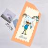 1pc Pippi Longstocking1 Beach Towel with Custom Name, Beach/Swimming/Bath/Picnic/Camping Towel, Suitable for Seaside Beaches