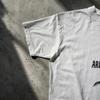 Used Iguana Pocket Print T-shirt XL White Alba Reptile Lizard