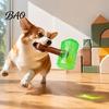 Indestructible Dog Toys 2Pcs Squeaky Hammer with Tennis Ball Inside, Interactive Fetch Toys, Rubber Chew Toy for Medium Large Dogs Indoor Outdoor Play