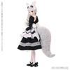 Azone International Iris Collect Layla Добро пожаловать в Mofumofu Обычная волчица-горничная, мягкая виниловая фигурка, коллекционная кукла, масштабная версия Cafe ver. 1/3