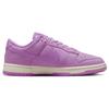 Nike Dunk Low Premium Rush Fuchsia Женские кроссовки Розовый Бледно-Слоновая кость DV7415-500