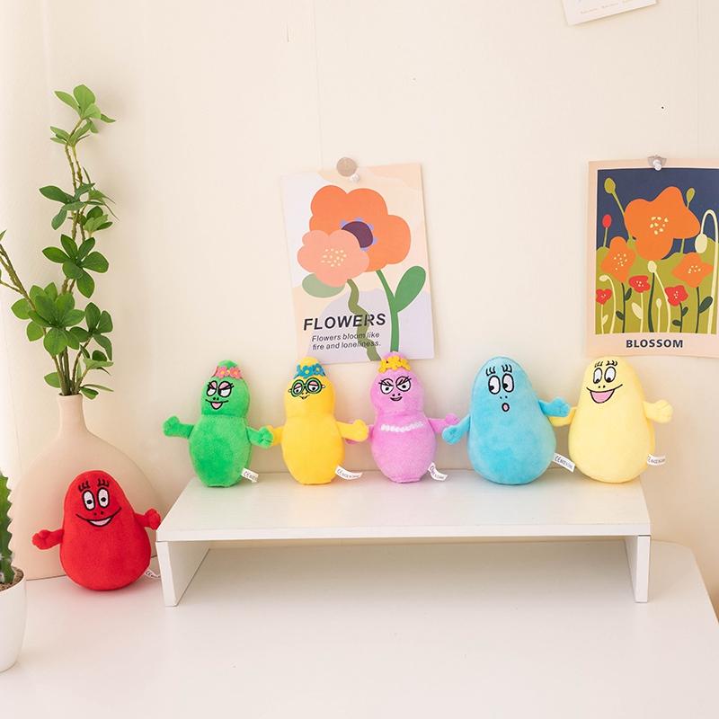 Мультяшные плюшевые игрушки Barbapapa, мягкие куклы для малышей, комфортные мягкие подарочные игрушки, домашний декор, подарки на день рождения для девочек и детей